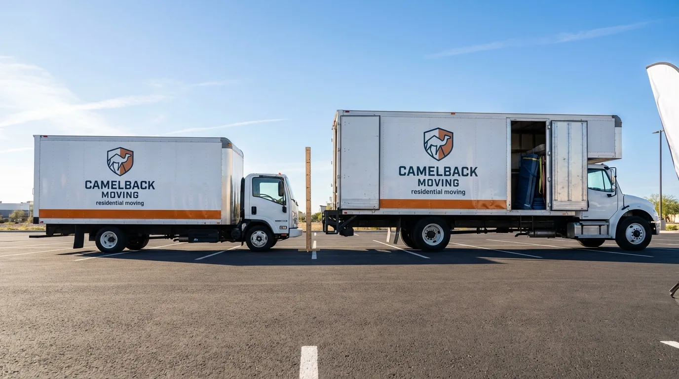 Moving truck size capacity guide in Hillsboro